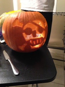 picture of carved pumpkin