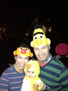 Bert, Ernie, and their Rubber Duckie